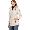 image:imageNautica Womens Softshell Jacket  Lightweight Waterresistant Transitional Coat With Quilted BibLimestone