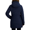image:imageNautica Womens Stretch Puffer Jacket  Midweight Winter Coat with Detachable Hood Storm CuffsNavy Seas