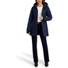 image:imageNautica Womens Stretch Puffer Jacket  Midweight Winter Coat with Detachable Hood Storm CuffsNavy Seas