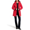 image:imageNautica Womens Stretch Puffer Jacket  Midweight Winter Coat with Detachable Hood Storm CuffsRose Coral