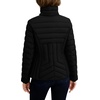 image:imageNautica Womens Stretch Puffer Jacket detachable Faux Fur Hood Midweight Waterresistant CoatAnthracite