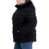 image:imageNautica Womens Stretch Puffer Jacket detachable Faux Fur Hood Midweight Waterresistant CoatBlacka
