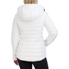 image:imageNautica Womens Stretch Puffer Jacket detachable Faux Fur Hood Midweight Waterresistant CoatWhite