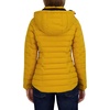 image:imageNautica Womens Stretch Puffer Jacket detachable Faux Fur Hood Midweight Waterresistant CoatYellow