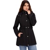 image:imageNautica Womens Soft Shell with Quilted BibHoodOnyx