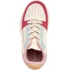 image:imageNautica Girls Sneakers Stylish LowTop Tennis Shoes with Cushioned Insole for Everyday Wear Toddler Little Kids and Big Kids LaceUpBungeeBone Coral Sky