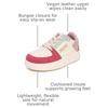image:imageNautica Girls Sneakers Stylish LowTop Tennis Shoes with Cushioned Insole for Everyday Wear Toddler Little Kids and Big Kids LaceUpBungeeBone Coral Sky