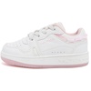 image:imageNautica Girls Sneakers Stylish LowTop Tennis Shoes with Cushioned Insole for Everyday Wear Toddler Little Kids and Big Kids LaceUpBungeePink White X Milra