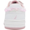 image:imageNautica Girls Sneakers Stylish LowTop Tennis Shoes with Cushioned Insole for Everyday Wear Toddler Little Kids and Big Kids LaceUpBungeePink White X Milra
