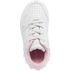 image:imageNautica Girls Sneakers Stylish LowTop Tennis Shoes with Cushioned Insole for Everyday Wear Toddler Little Kids and Big Kids LaceUpBungeePink White X Milra