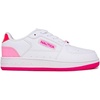 image:imageNautica Girls Sneakers Stylish LowTop Tennis Shoes with Cushioned Insole for Everyday Wear Toddler Little Kids and Big Kids LaceUpBungeeWhite Neon Pink