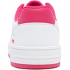 image:imageNautica Girls Sneakers Stylish LowTop Tennis Shoes with Cushioned Insole for Everyday Wear Toddler Little Kids and Big Kids LaceUpBungeeWhite Pinkcherry