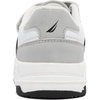 image:imageNautica Kids Adjustable Strap Shoes  Comfortable Casual Sneakers for Boys and Girls Toddlers amp Little KidsWhite Black Grey
