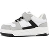image:imageNautica Kids Adjustable Strap Shoes  Comfortable Casual Sneakers for Boys and Girls Toddlers amp Little KidsWhite Black Grey