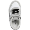 image:imageNautica Kids Adjustable Strap Shoes  Comfortable Casual Sneakers for Boys and Girls Toddlers amp Little KidsWhite Black Grey