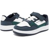 image:imageNautica Kids Adjustable Strap Shoes  Comfortable Casual Sneakers for Boys and Girls Toddlers amp Little KidsWhite Green Navyseaspray