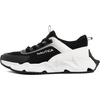image:imageNautica Kids Running Sneakers  Comfortable Shoes for Boys and Girls  Sizes for Big amp Little Kids LaceUpBungee ManalapinBlack Whitemaybella