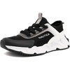 image:imageNautica Kids Running Sneakers  Comfortable Shoes for Boys and Girls  Sizes for Big amp Little Kids LaceUpBungee ManalapinBlack Whitemaybella