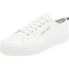 image:imageNautica Womens Fashion Sneaker Classic LowTop LaceUp Casual Shoe with Metal Side Logo and Soft Cushioned Comfort for Everyday WearWhite Aviles