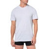 image:imageNautica Mens 3Pack Heathered Soft Stretch Cotton Crew Neck TShirts2 SnowPeacoat Heather