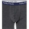 image:imageNautica Mens 4 Pack Heather Stretch Boxer Briefs2 Charcoal Heather2 Light Grey Heather