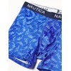image:imageNautica Mens 4 Pack Micro Boxer BriefsPeacoatMonaco BlueAeroShark Sea Cobalt