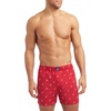 image:imageNautica Mens Classic Cotton 3Pack Woven BoxersBlackSail Black WhiteSail Nautica Red