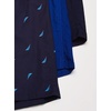image:imageNautica Mens Classic Cotton 3Pack Woven BoxersPeacoatSurf the WebSails