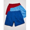 image:imageNautica Mens Classic Cotton 3Pack Woven BoxersSea CobaltNautica RedLobster Aero Blue