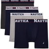 image:imageNautica Mens 4 Pack Limited Edition Micro Stretch Boxer BriefsCharcoal2 PeacoatAlloyassorted Wb