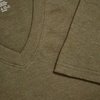 image:imageNautica Mens 3Pack Cotton VNeck TShirtBlackArmy Forest GreenSnow Heather