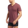 image:imageNautica Mens 3Pack Cotton VNeck TShirtDutchCharcoalCornel Heather