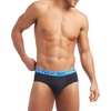 image:imageNautica Mens 4 Pack Classic Cotton Stretch BriefsBlack  BlackSpinner BlueAero BlueWhite Assorted Wb