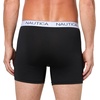 image:imageNautica Mens 4 Pack Stretch Micro Boxer BriefsBlackLeadHawaiian OceanSail Print
