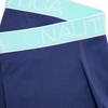 image:imageNautica Mens 4pack Brushed Micro Boxer Briefs4 Deep Cobalt Assorted Waistband