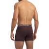 image:imageNautica Mens 4pack Brushed Micro Boxer BriefsBlackAlloySeal BrownMushroom