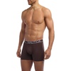image:imageNautica Mens 4pack Brushed Micro Boxer BriefsBlackAlloySeal BrownMushroom
