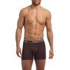 image:imageNautica Mens 4pack Brushed Micro Boxer BriefsBlackAlloySeal BrownMushroom