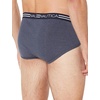 image:imageNautica Mens Classic Cotton 3pack Fly Front BriefsPeacoat HeatherCharcoal HeatherHeather Grey