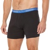 image:imageNautica Mens Classic Cotton 4pack Boxer BriefsBlack PeacoatSea CobaltAero BlueWhite Waistbands