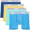 image:imageNautica Mens 4 Pack Stretch Micro Boxer BriefsLemonadeUnion BlueBlue TintSail Print