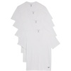 image:imageNautica Mens 4Pack Cotton Limited Edition VNeck TShirtsWhite  Nautica 05 Logo