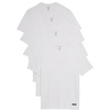 image:imageNautica Mens 4Pack Cotton Limited Edition VNeck TShirtsWhite  Nautica Flag Logo