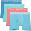 image:imageNautica Mens 4pack Brushed Micro Boxer BriefsSky BlueMauve GlowBlue TintAllure Blue