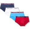 image:imageNautica Mens 4pack Limited Edition Micro BriefsPeacoatNautica RedClear Skies BlueWhiteassorted Wb