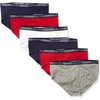 Peacoat/Nautica Red/Heather Grey/White- 6 Pack
