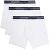 image:imageNautica Mens Classic Cotton 3Pack Boxer BriefsWhite New
