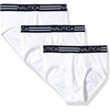 image:imageNautica Mens Classic Cotton 3pack Fly Front BriefsWhite  3 Pack