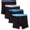 image:imageNautica Mens Classic Cotton 4pack Boxer BriefsBlack