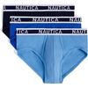 image:imageNautica Mens Classic Cotton Stretch 3Pack BriefsPeacoatAero BlueSea Cobalt